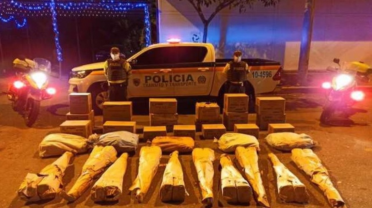 Incautaron una tonelada de pólvora en la vía Ibagué-Bogotá