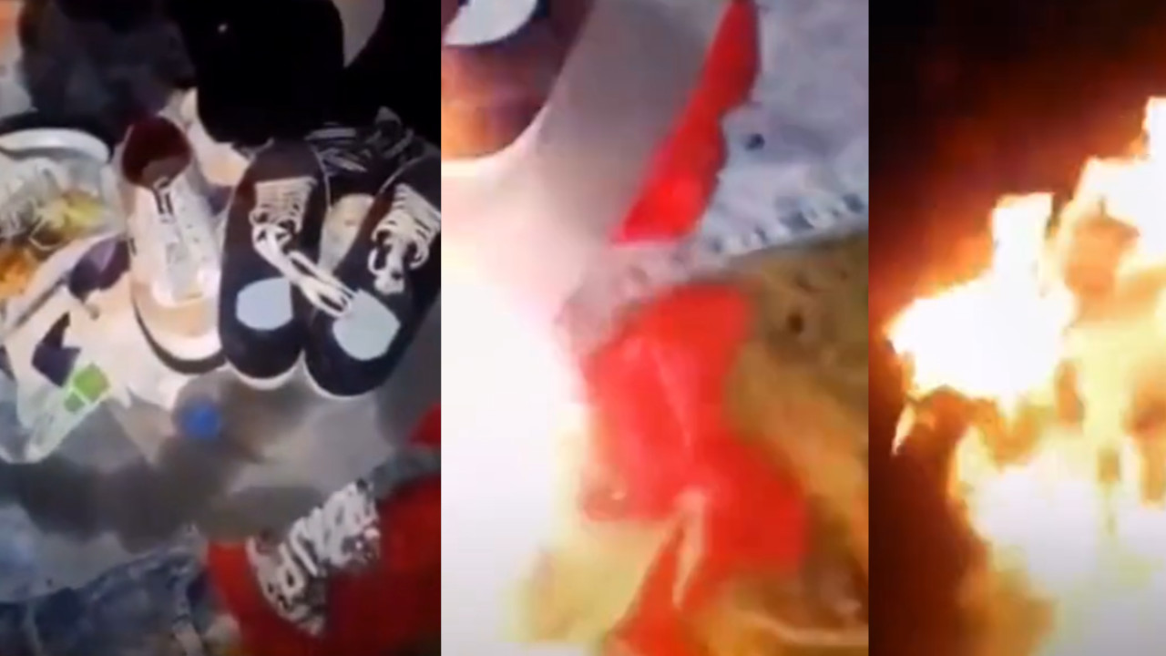 [Video] ‘Macta’ se pilló al de ella con la otra y le quemó el ‘estren’