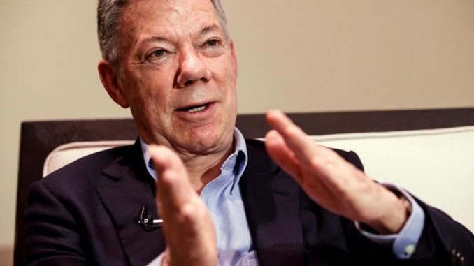 El expresidente colombiano Juan Manuel Santos, en una fotografía de archivo. EFE/José Méndez Santos