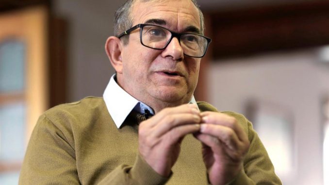Rodrigo Londoño, el último comandante de las FARC, en una fotografía de archivo. EFE/Carlos Ortega Rodrigo Londoño