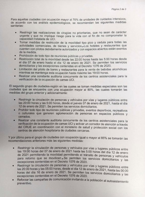 ¡OJO! Endurecen medidas restrictivas para todo el país por alza de contagios COVID 3