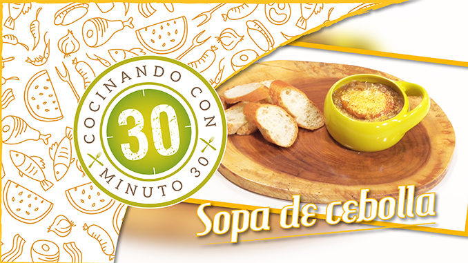 EN VIDEO: "La Cocina de July" te trae la receta clásica de una Sopa de Cebolla 3 Portada Sopa de Cebolla 678 Mesa de trabajo 1