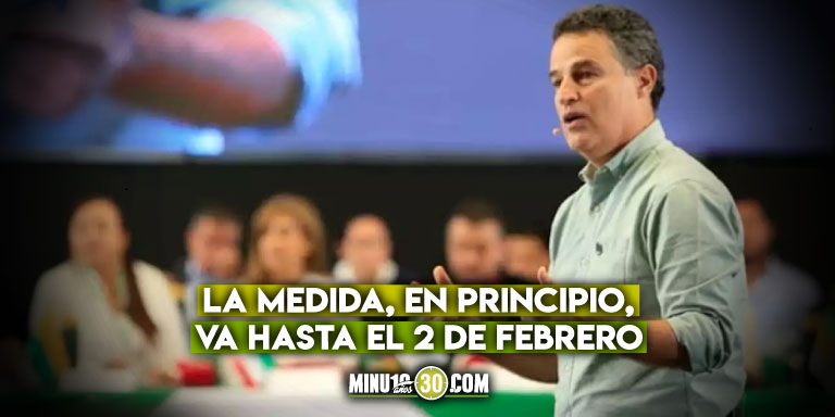 ¡Atención! Gobernador de Antioquia amplía toque de queda en el departamento, pero con horario distinto 1 Atencion Gobernador de Antioquia modifica el horario del toque de queda nocturno en el departamento