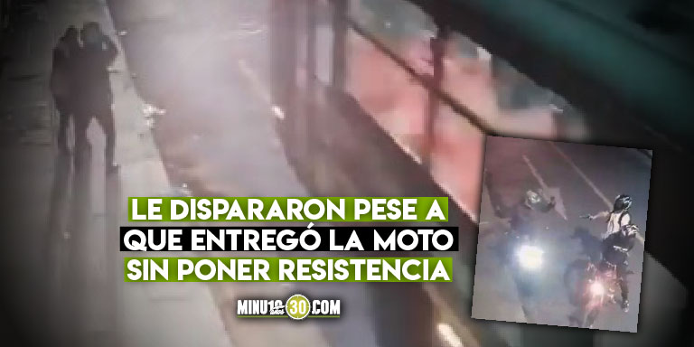 "Mamita, no me deje morir": el desgarrador relato de la mujer que vio cómo le dispararon a su esposo por robarle la moto en Bogotá 1 Relato de mujer que vio cómo le dispararon a su esposo