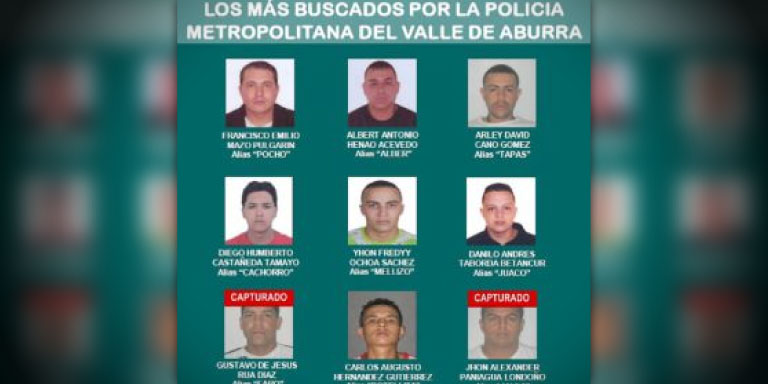 Bello actualiza cartel de los más buscados y ofrece hasta 50 millones por seis cabecillas 1 Bello actualiza cartel de los mas buscados y ofrece hasta 50 millones por seis cabecillas