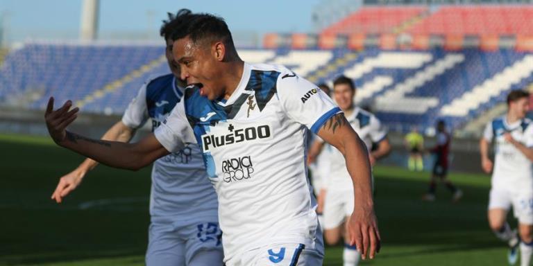 Golazo de Muriel prolonga la maldición del Cagliari de Godín y Nández 1 MURIEL ITALIA GOLEADOR1