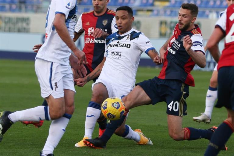 Golazo de Muriel prolonga la maldición del Cagliari de Godín y Nández 2 MURIEL ITALIA GOLEADOR2