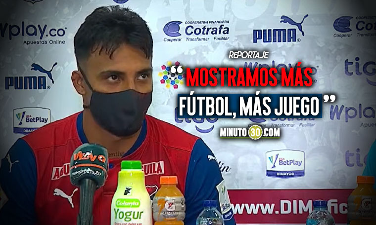 “El equipo mostró otra cara”, David Loaiza 3 El equipo mostro otra cara David Loaiza