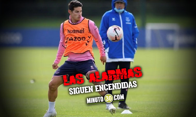 Situación de James Rodríguez en el Everton inquieta en Colombia 1 Situacion de James Rodriguez en el Everton inquieta en Colombia
