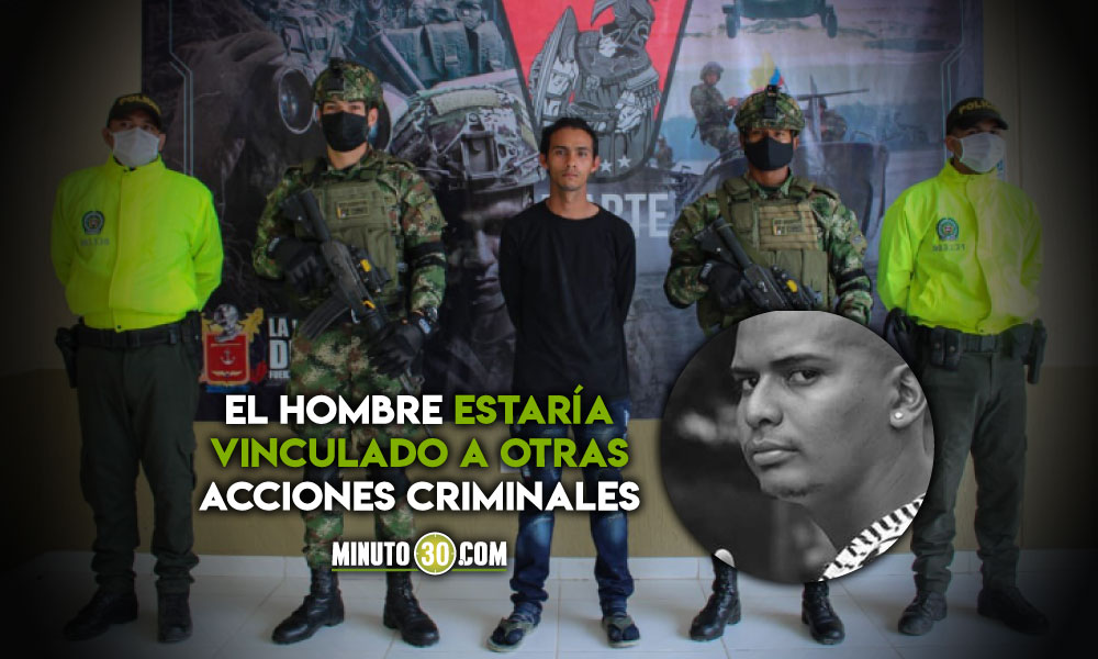 EN VIDEO: Judicializado alias Pájaro, presunto disidente que habría asesinado al líder social Víctor Trujillo Trujillo 1 alias Pájaro