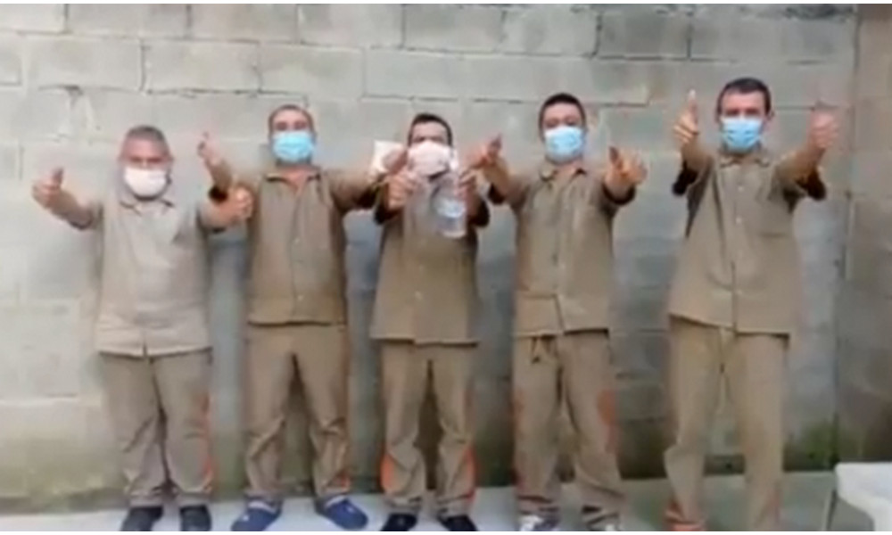 Video: Internos del Centro Penitenciario de La Ceja, Antioquia, envían un mensaje a quienes los visiten 1 la ceja