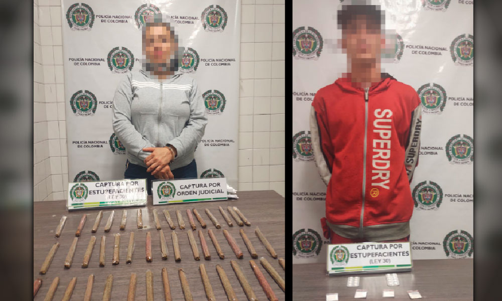 FOTOS: ¿Pa’ qué viaje iban? A estas ‘joyitas’ las cogieron con droga en el Metro de Medellín 1 CAPTURADO EN EL METRO CON DROGA