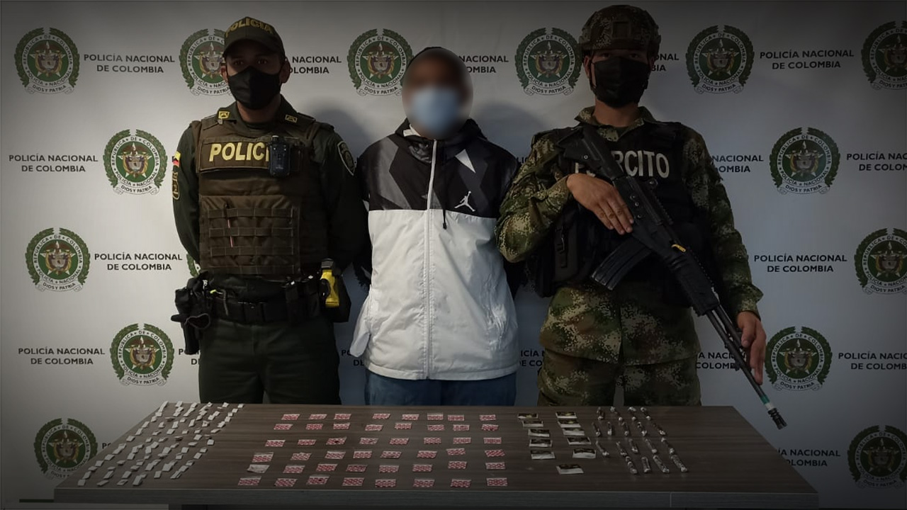 San Antonio de Prado-capturado-estupefacientes