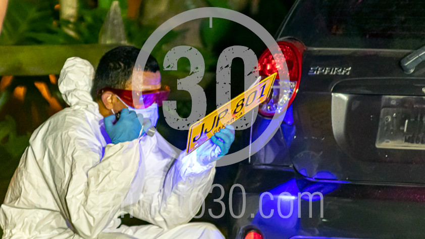 FOTOS: En La América fue encontrado el cuerpo de un hombre con varias heridas de arma de fuego dentro de un carro 28 4 6