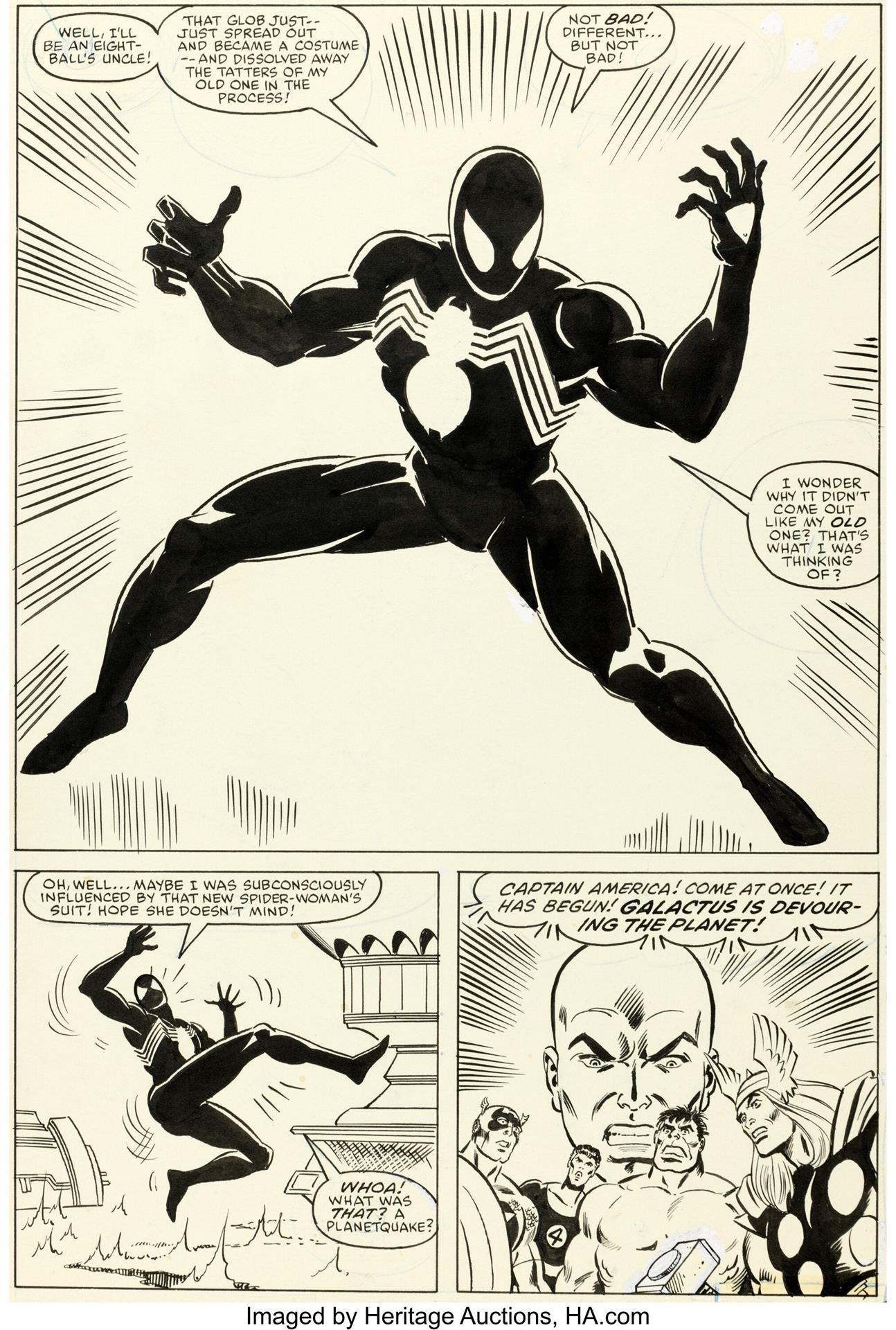¡Pagaron una millonada y batieron récord! Subastada la página de un cómic de Spiderman 2 6cee4a17552b4baa9721d7057bee41f2a374c9aew