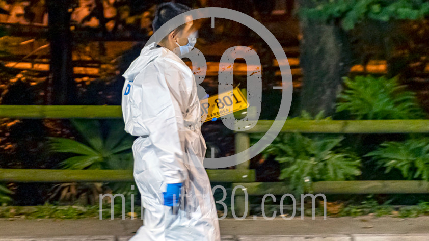 FOTOS: En La América fue encontrado el cuerpo de un hombre con varias heridas de arma de fuego dentro de un carro 32 8 2
