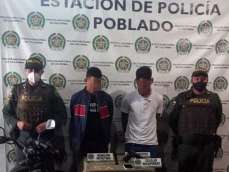 Capturados por hurto en el Poblado: se robaron lujosa cadena de oro 1 cadena