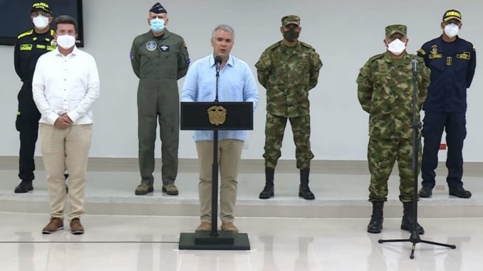 Duque anunció dos batallones y unidades aéreas para enfrentar a grupos criminales en Arauca