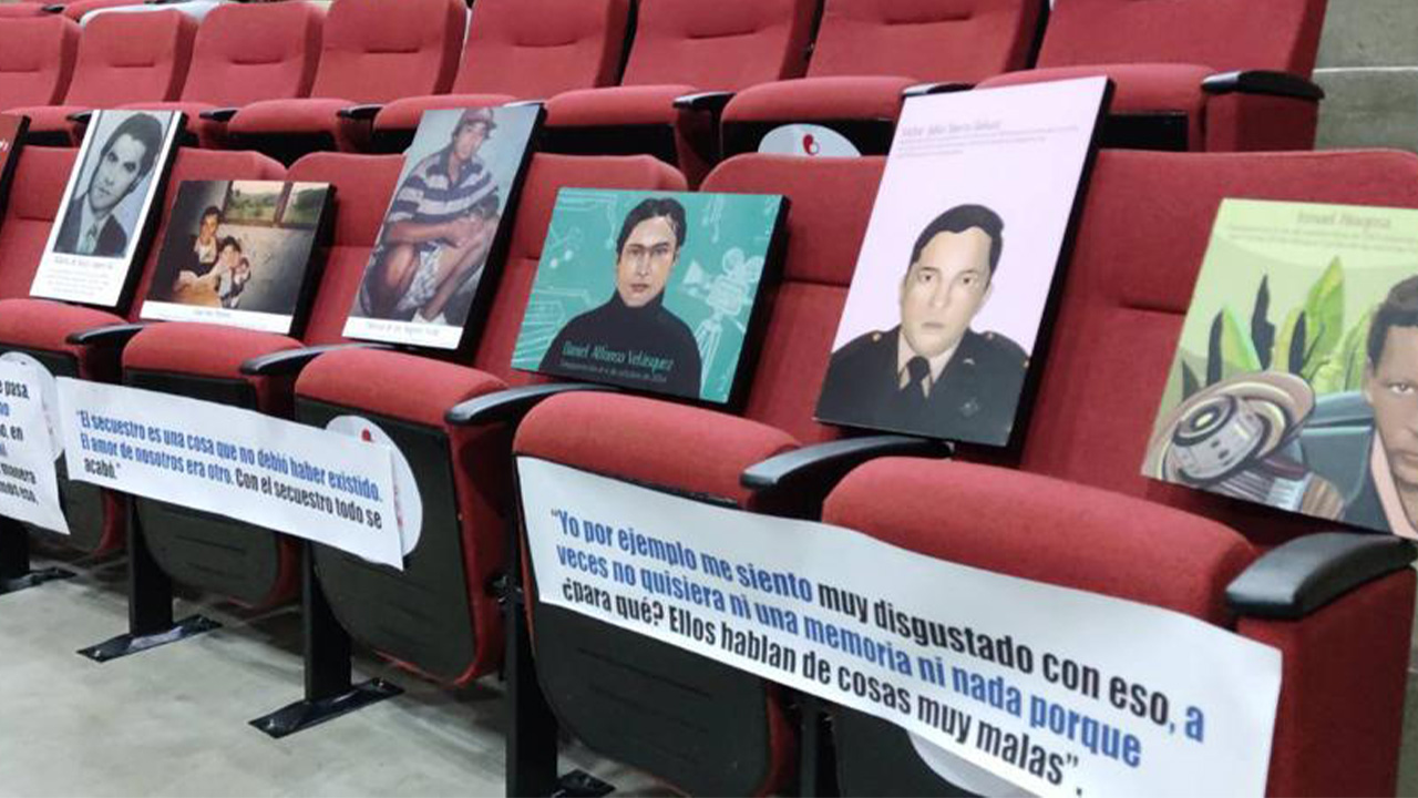 evento víctimas de secuestro