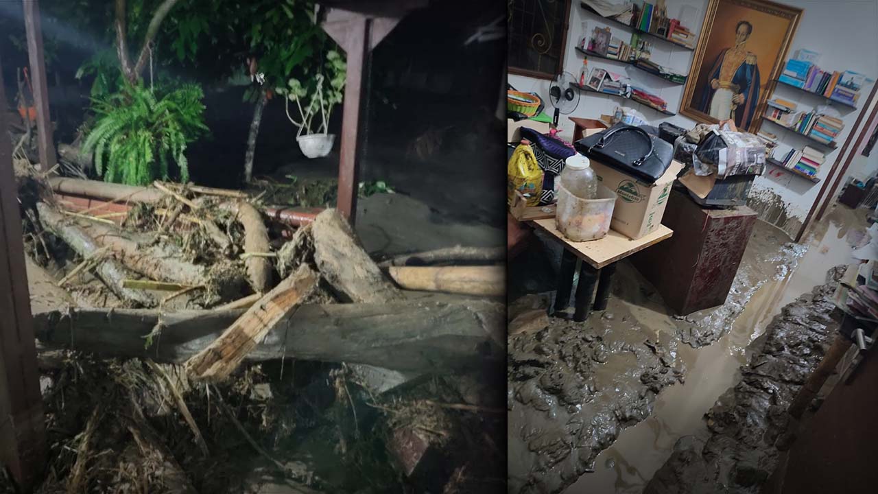 Fotos y videos: ¡Qué tristeza! Más de 200 familias tuvieron que evacuar sus casas en el Valle, por desbordamiento de río