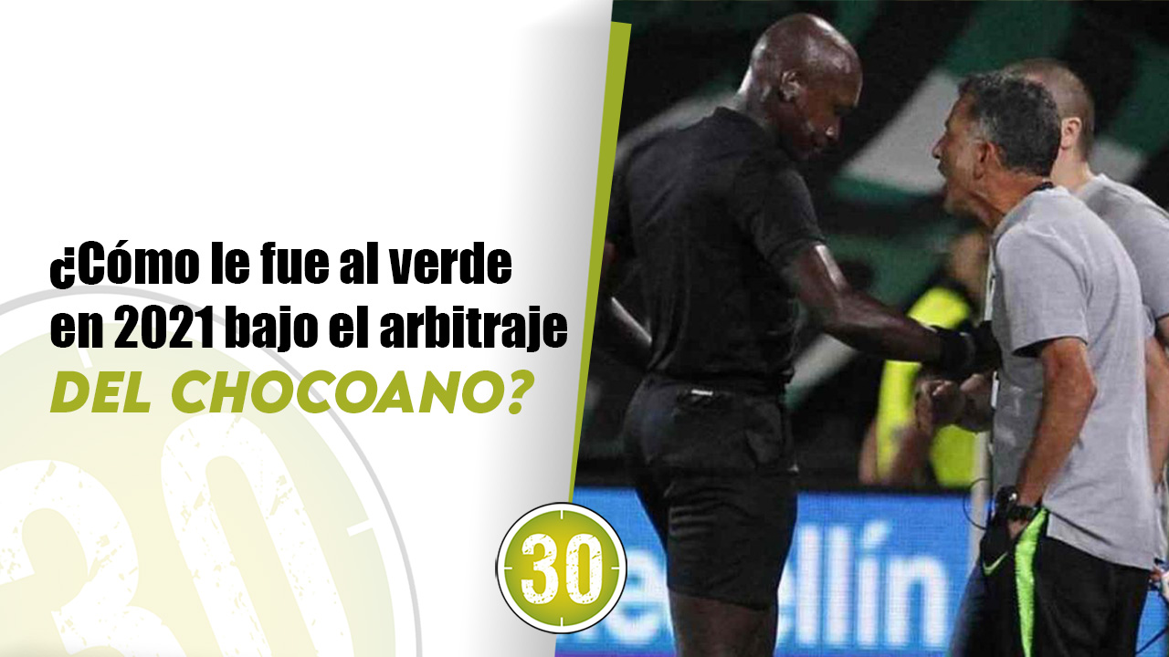 le ha ido a Nacional con Hinestroza? arbitro del debut