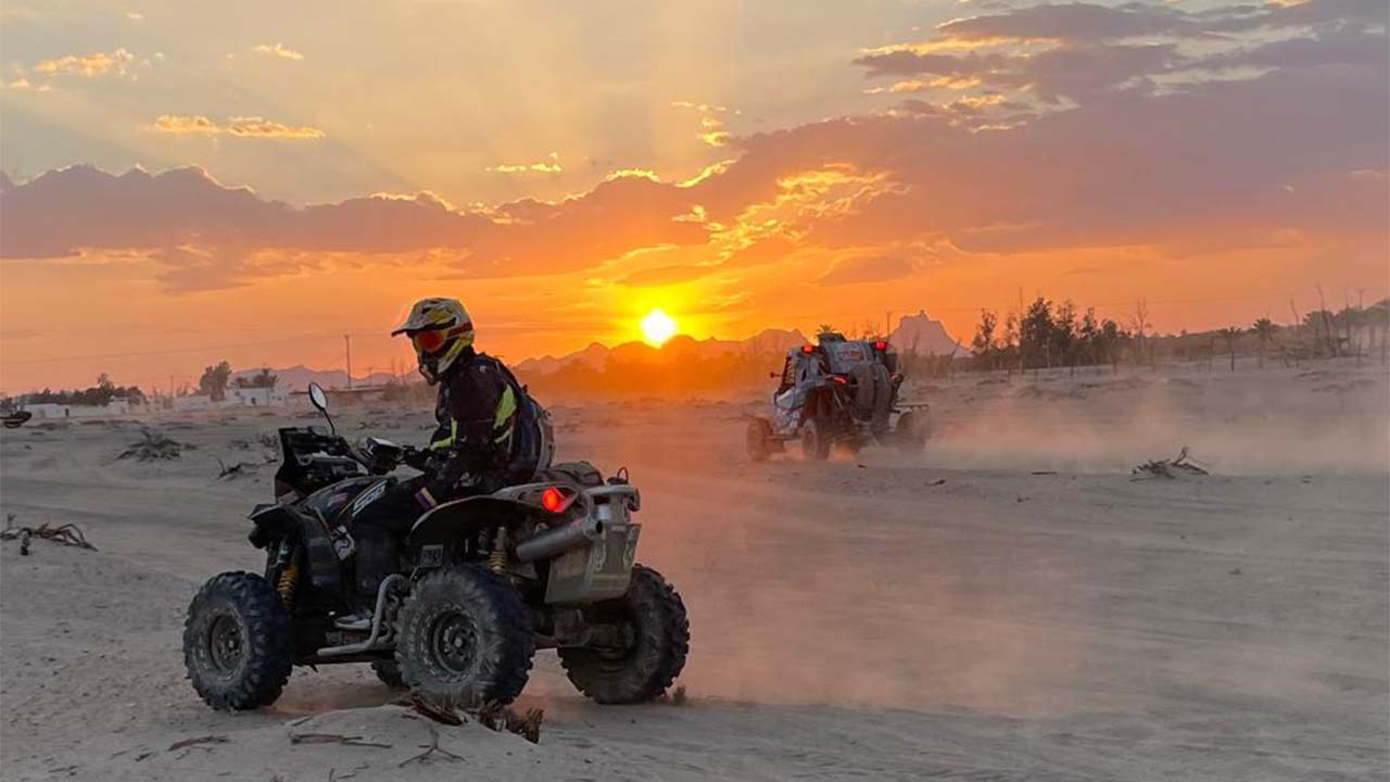 Nicolás Robledo hace historia para Colombia en el Rally Dakar
