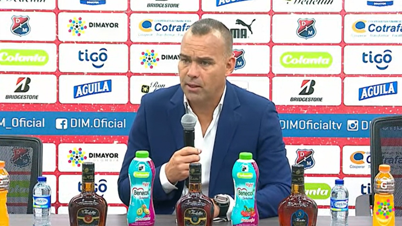 Rafael Dudamel reconoció superioridad del Medellín