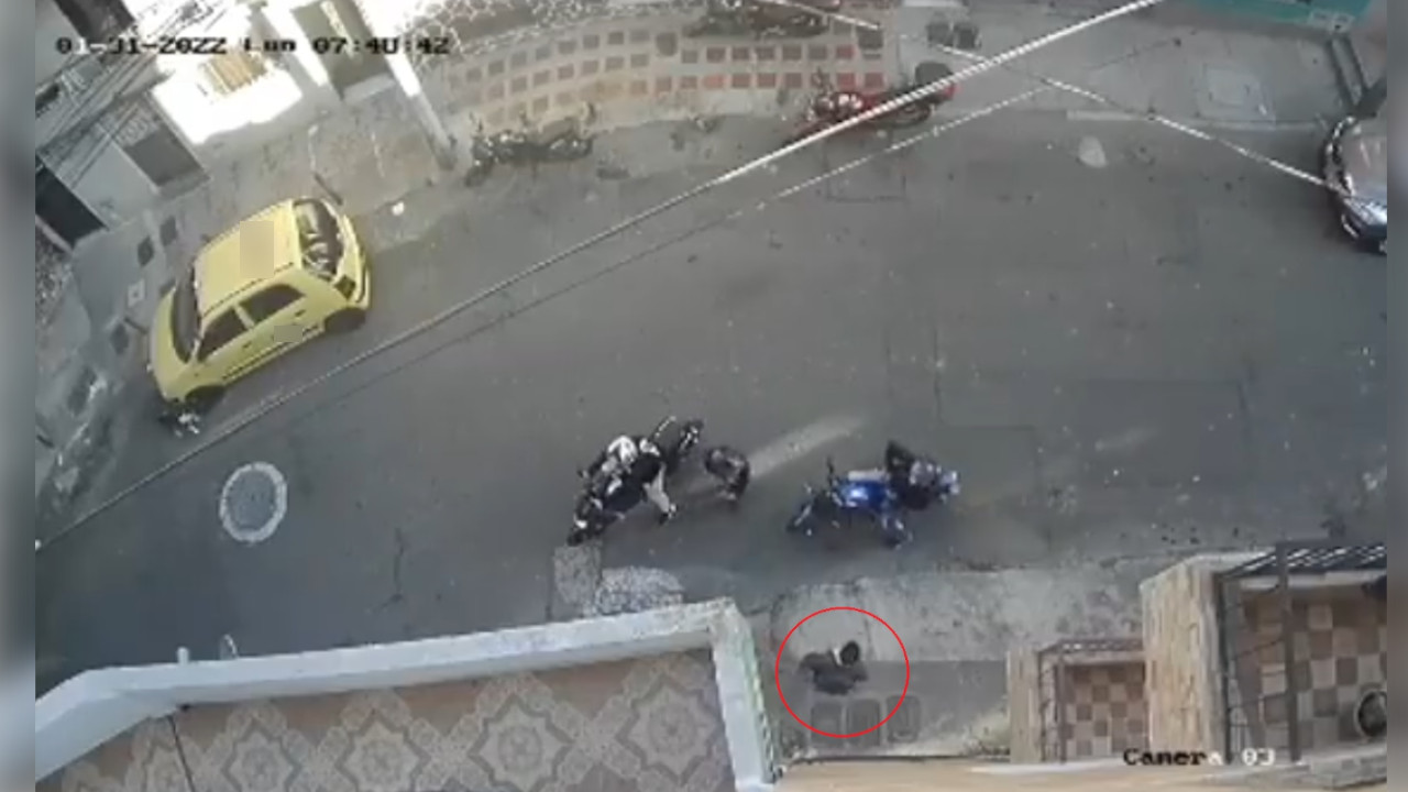 [Video] Así acorralaron y atracaron a un ciudadano en Las Palmas