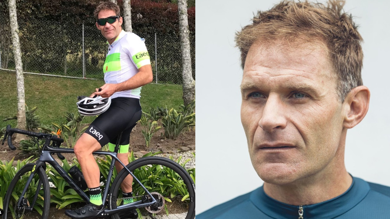 ¡Otro ciclista accidentado! Santiago Botero se cayó de su 'bici' cuando entrenaba en Medellín