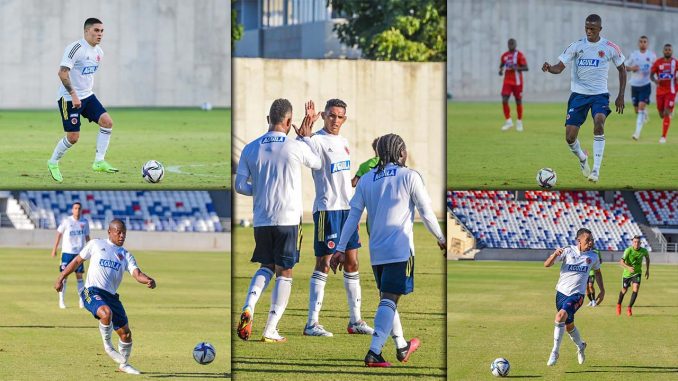 Selección Colombia venció 4 x 1 al Real Cartagena e igualó 1 x 1 con Junior en los partidos de entrenamiento Selección Colombia venció 4 x 1 al Real Cartagena e igualó 1 x 1 con Junior en los partidos de entrenamiento
