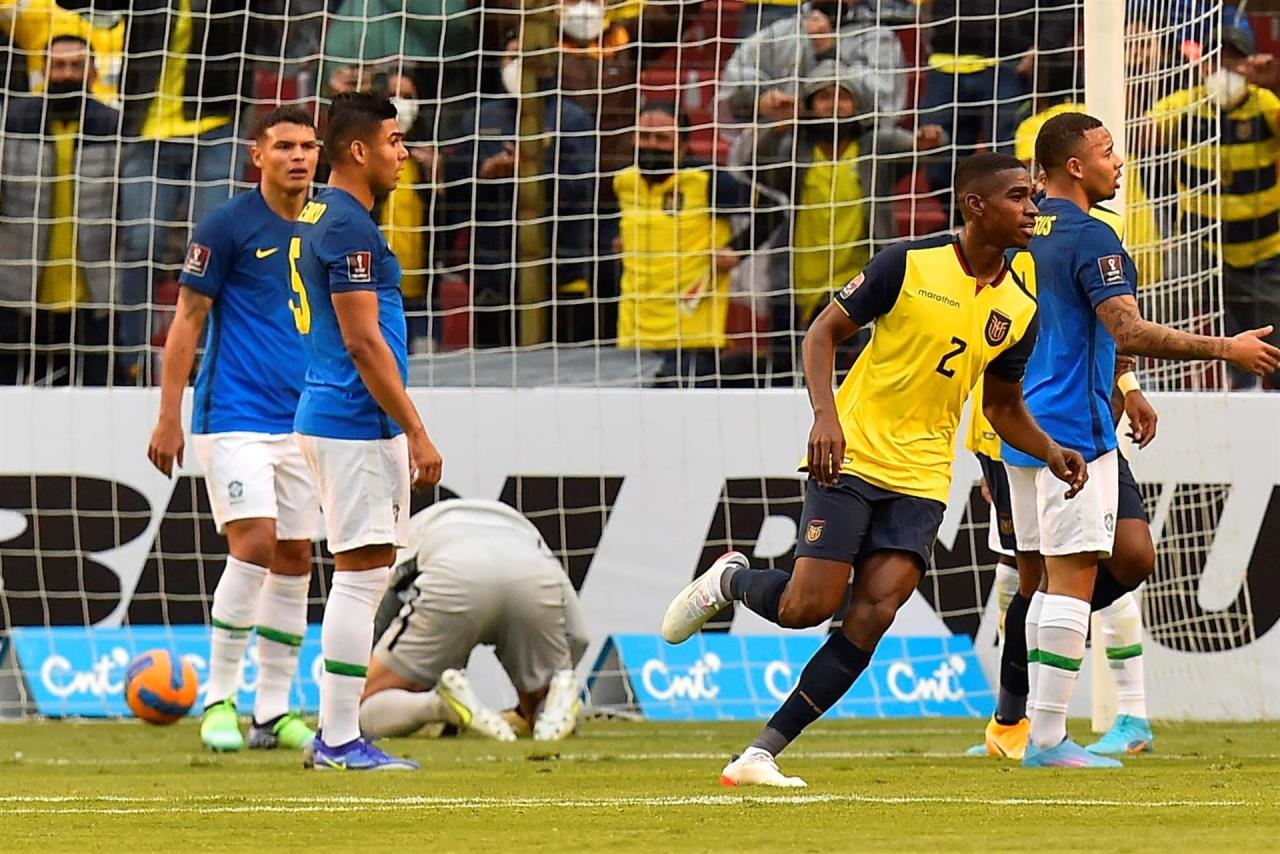 Ecuador y Brasil empatan en un encuentro con el VAR de protagonista 3 brasil1
