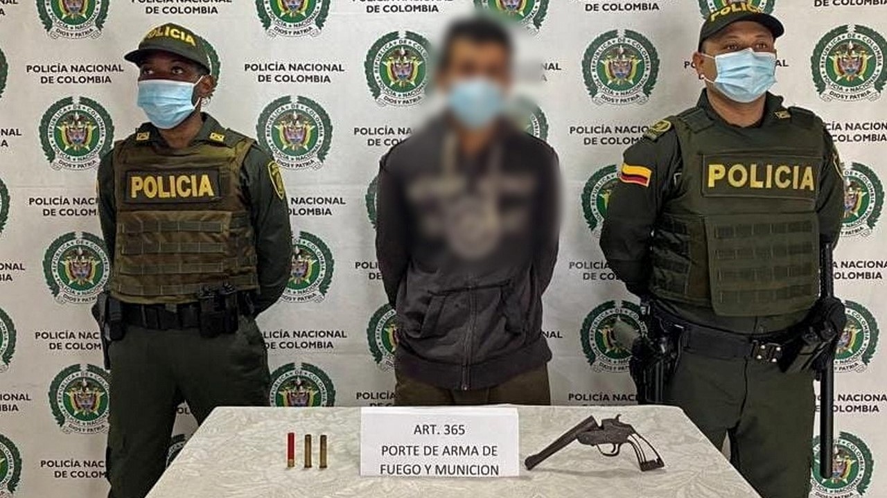 Capturado en Amagá con un arma de fuego artesanal