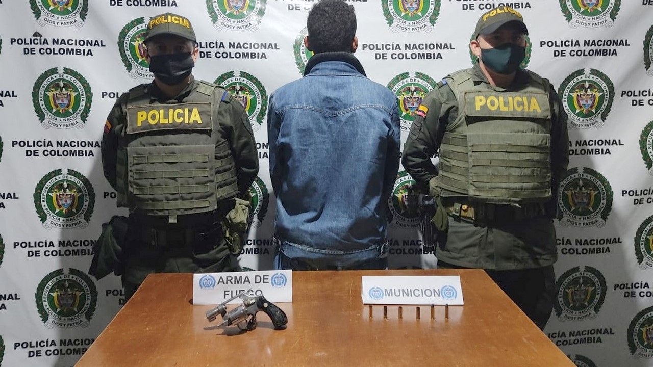 El sujeto capturado en Vegachí quedó a disposición de las autoridades competentes para el debido proceso