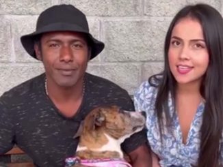 Aida Cortés tuvo un noble gesto con el habitante de calle que le celebró el cumpleaños a su perro 1 Aida Cortés