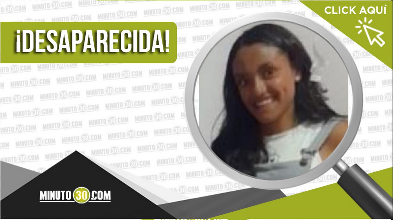 Wendy Valentina Montoya Echeverri desaparecida