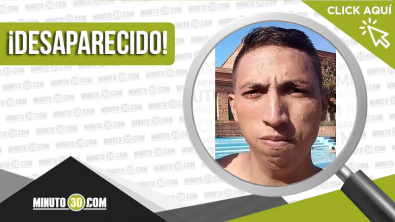 Luis Fernando Manco Osorio desaparecido