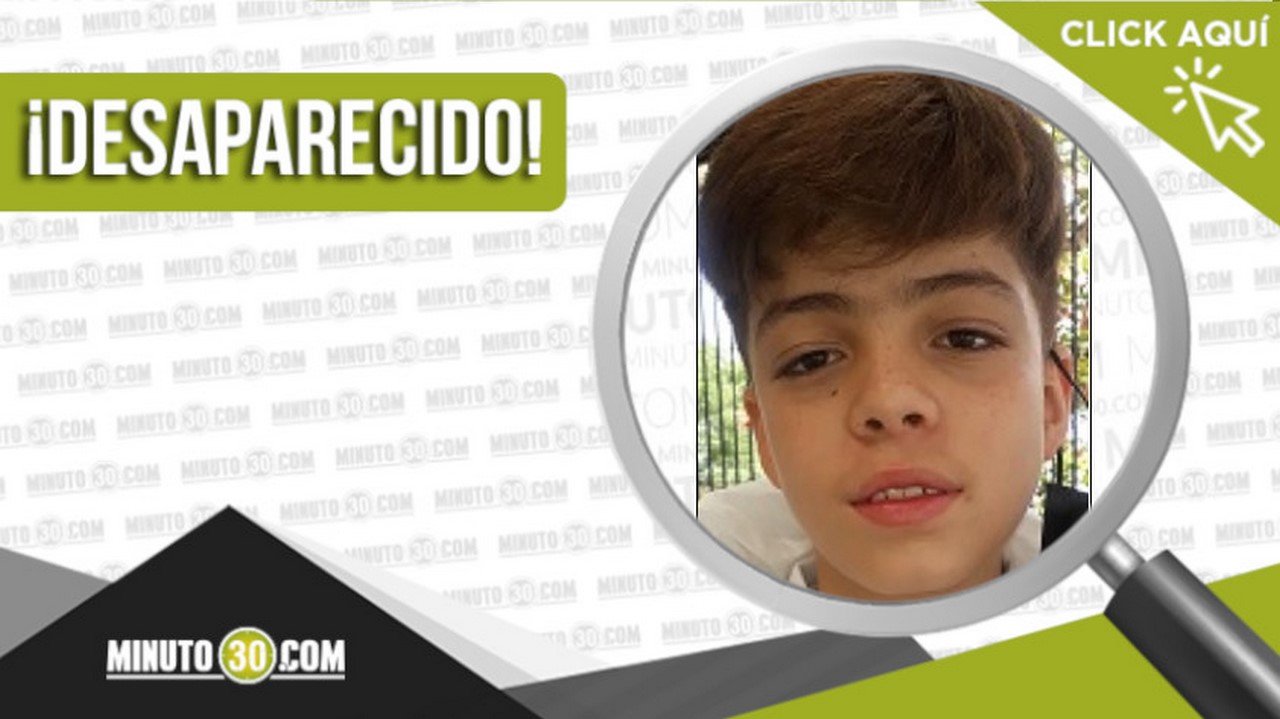 Jhonatan Manrique Sanín desaparec