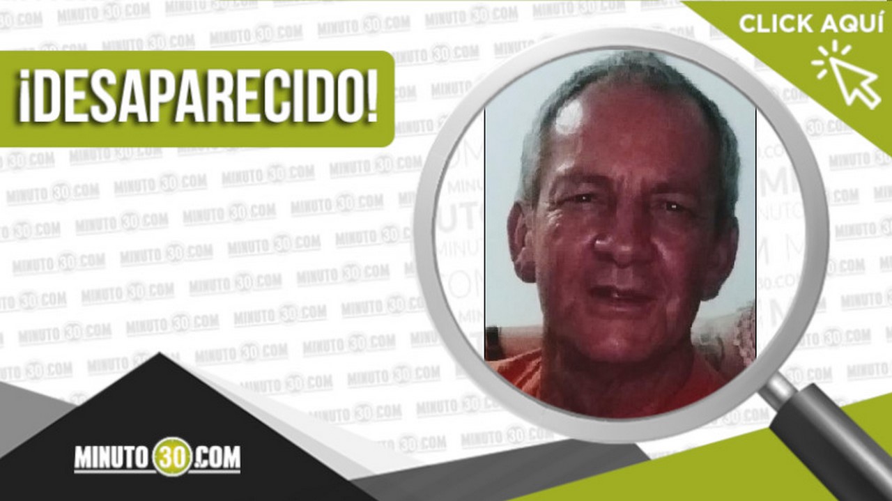 Gustavo Adolfo Cadavid Arroyave desaparecido