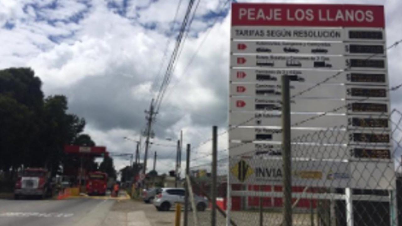 peaje los llanos