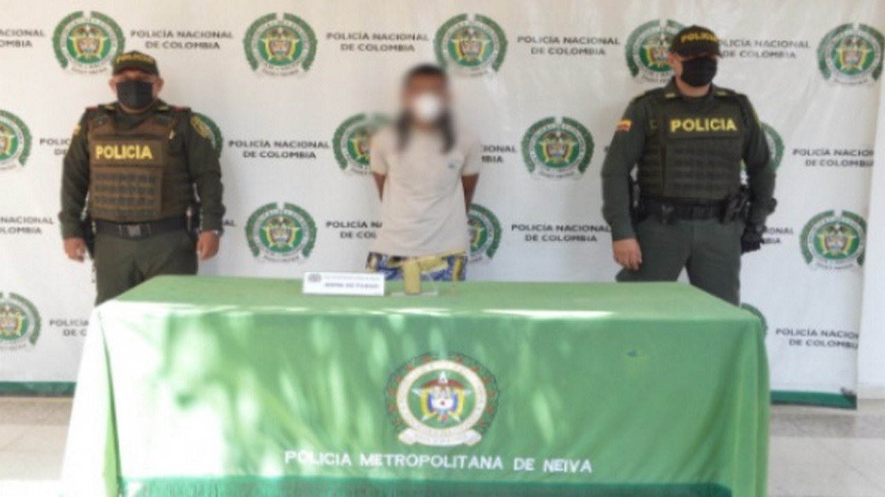 Cogieron a alias 'Peluca' en Neiva