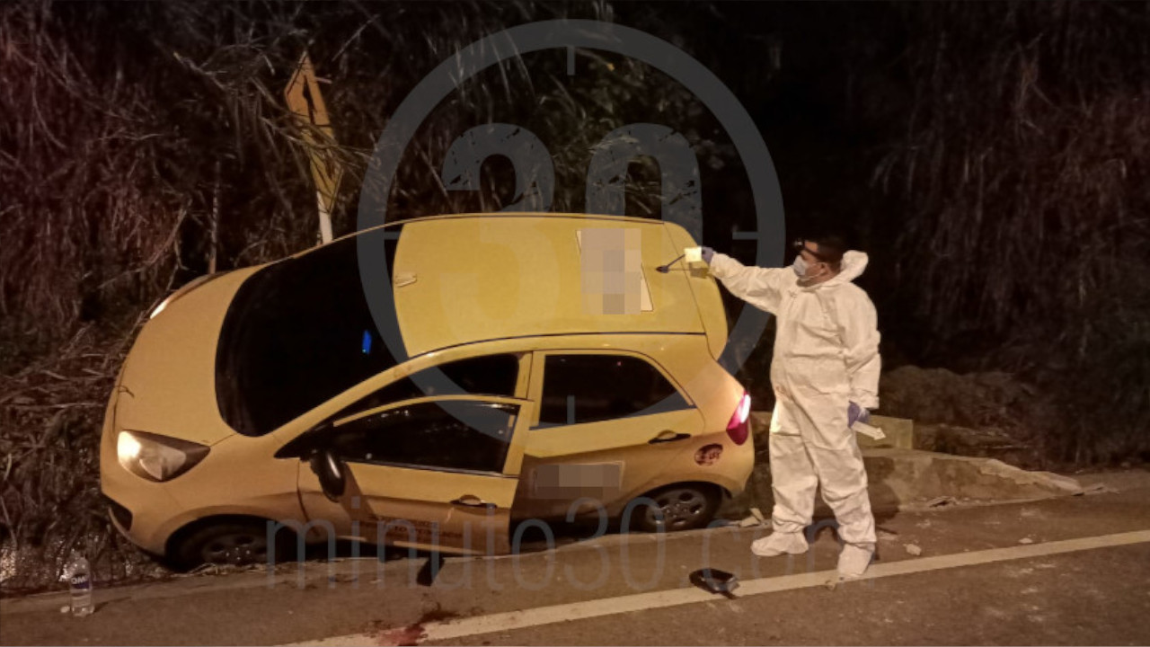 Taxista Túnel de Occidente 3