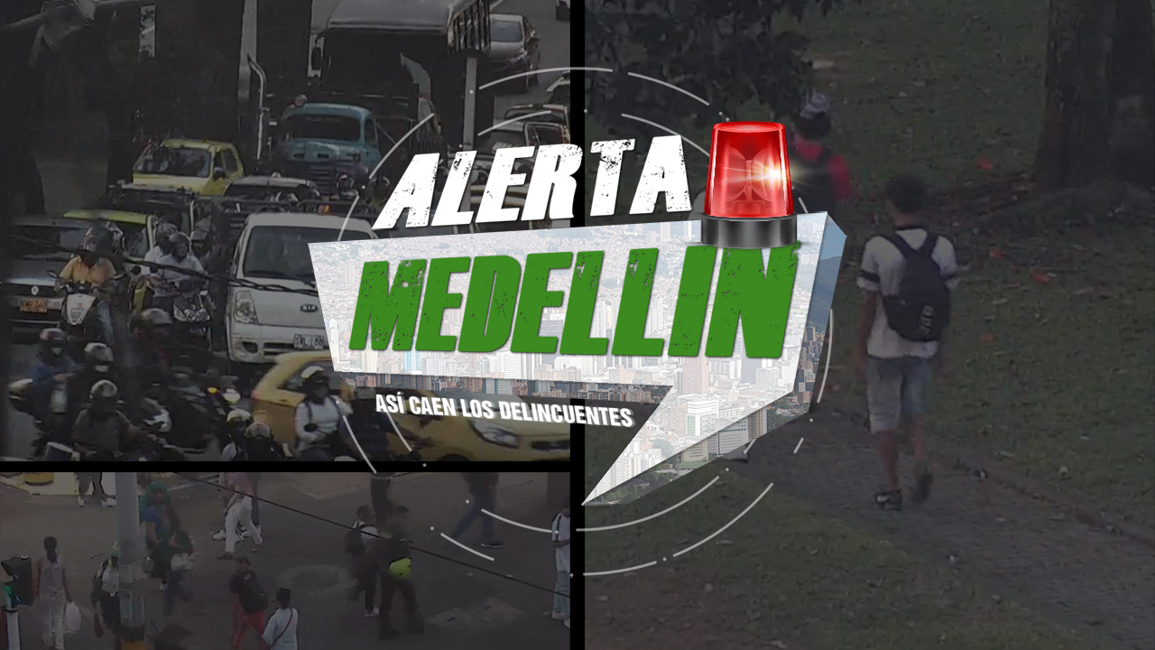 ¡Pilas con su celular! A una mujer le arrebataron el de ella por la ventana de un bus en la Av. Oriental de Medellín