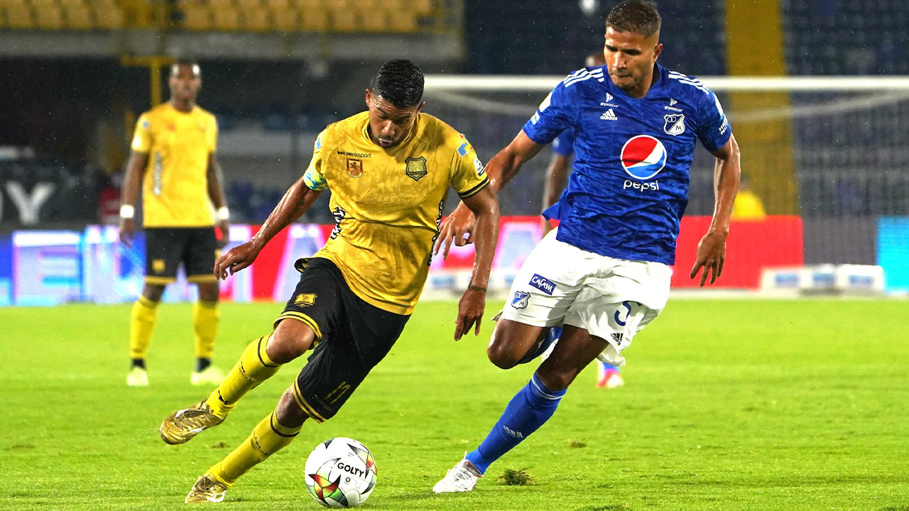 Águilas chocó con un Millonarios motivado