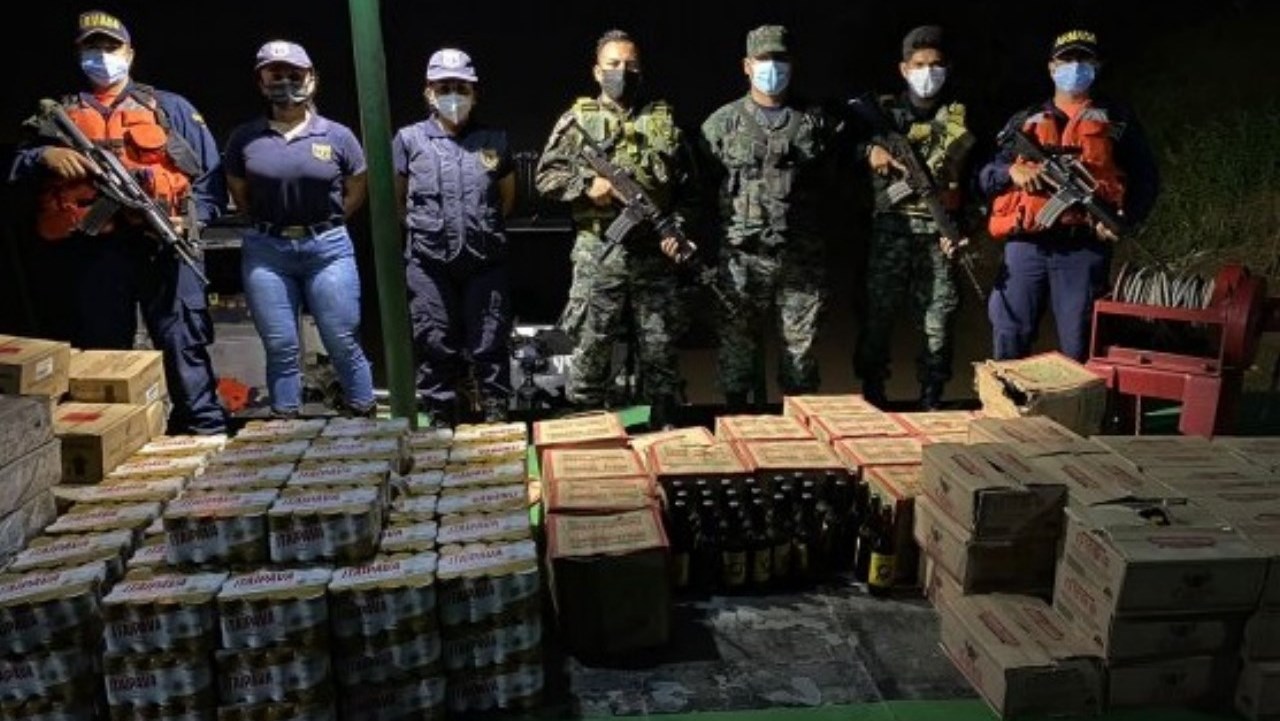 Incautaron licor de contrabando avaluada en más de 35 millones de pesos