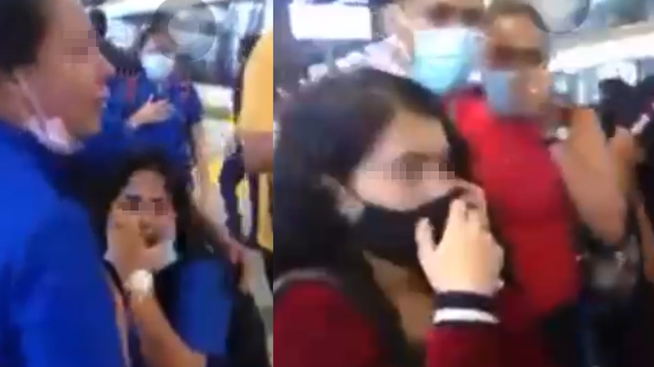 Circula un video en el que se ve la reacción de los pasajeros que habrían visto a una persona lanzarse al Metro