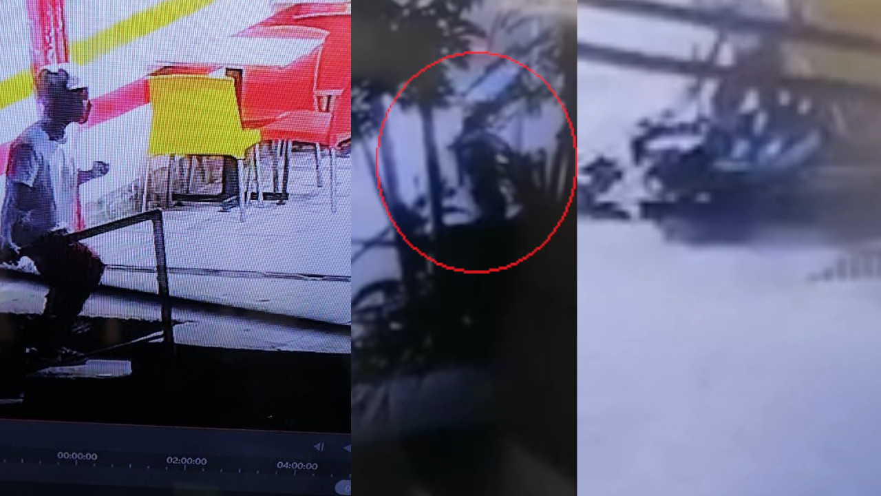 [Video] ¡Muy descarado! Quiso robarse una moto pero como no le prendió la dañó y la dejó abandonada