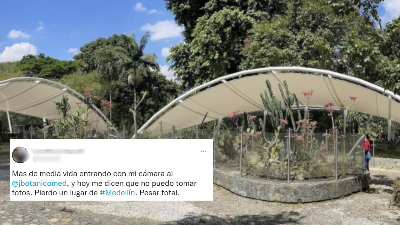 "Más de media vida entrando con mi cámara y hoy me dicen que no", ciudadano denunció que no lo dejaron entrar al Jardín Botánico