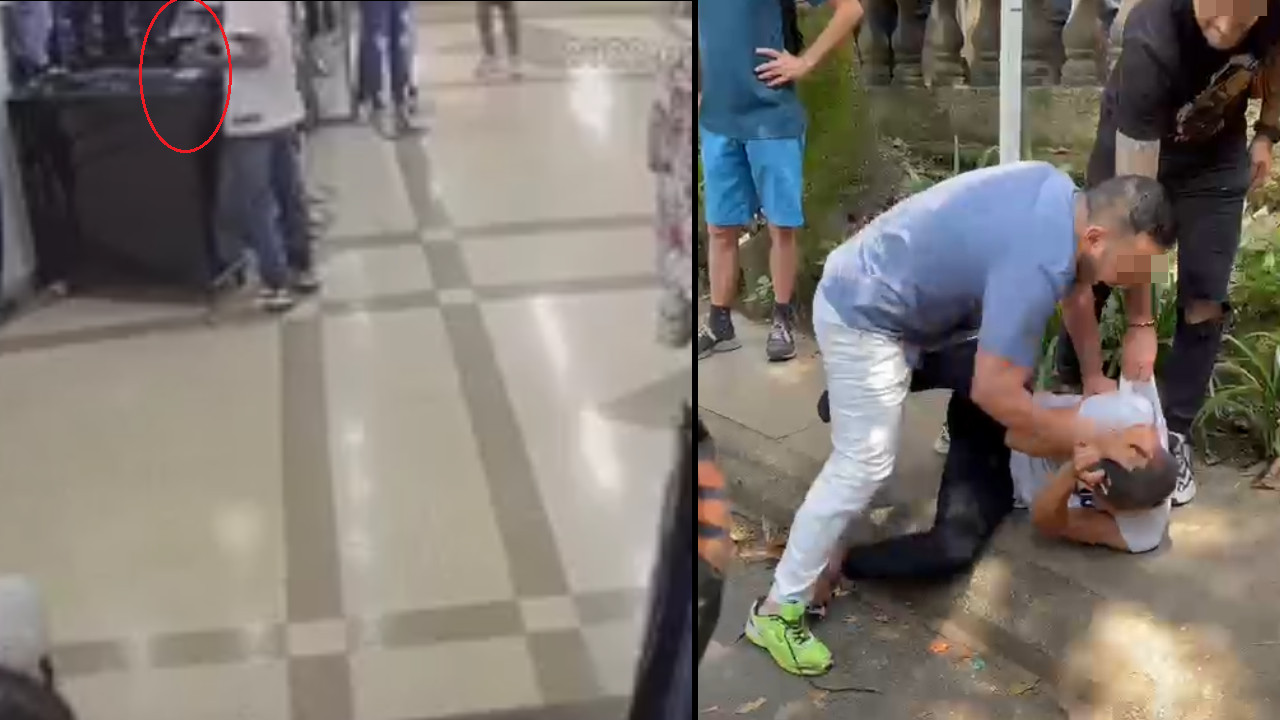[Video] A ladrón en Envigado lo alcanzaron y le dieron unas ‘caricias’, hasta lo ’empelotaron’