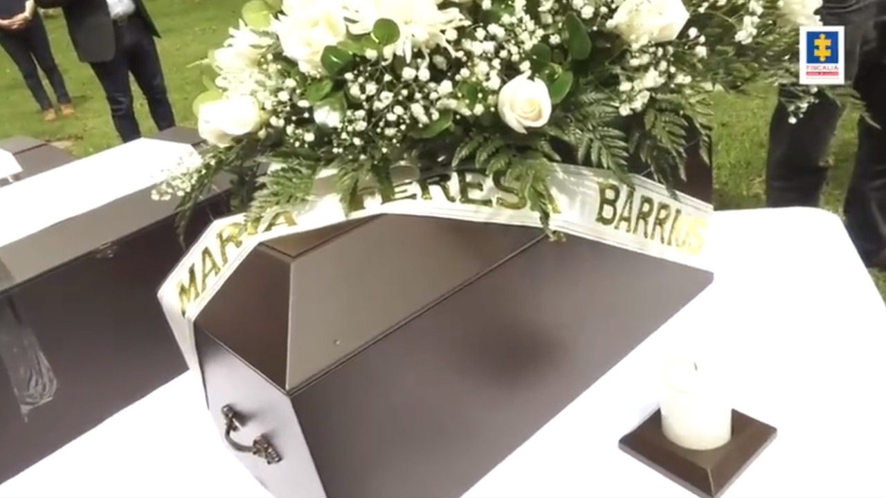 María Teresa Barrios víctima Palacio de Justicia