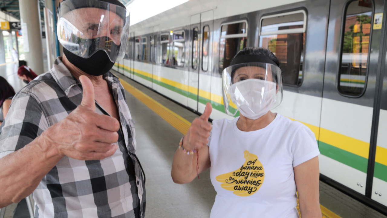 ¡Téngalo presente! En el Sistema Metro de Medellín se seguirá exigiendo el uso del tapabocas